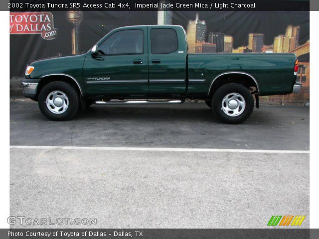 2002 Toyota Tundra SR5 Access Cab 4x4 in Imperial Jade Green Mica