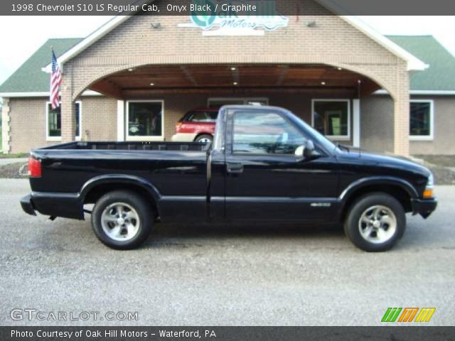 1998 Chevrolet S10 LS Regular Cab in Onyx Black