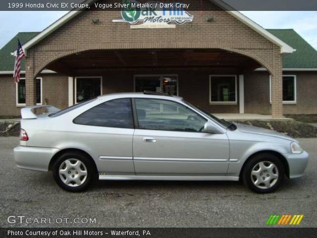 1999 Honda Civic EX Coupe in Vogue Silver Metallic