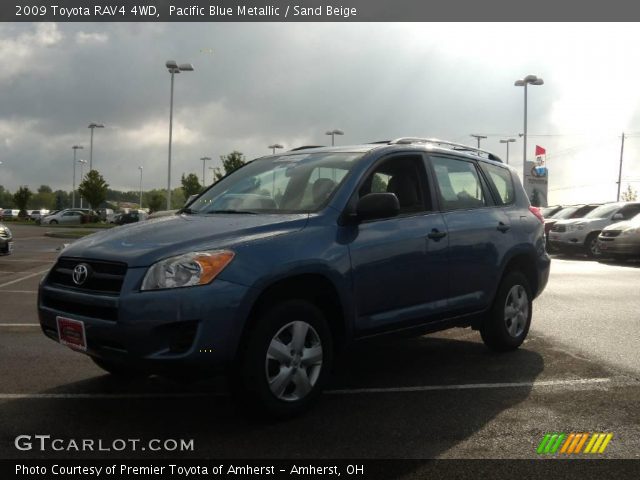 2009 Toyota RAV4 4WD in Pacific Blue Metallic