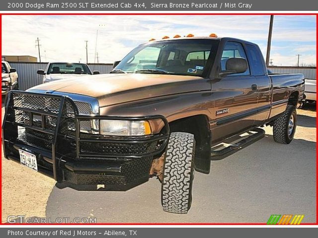 2000 Dodge Ram 2500 SLT Extended Cab 4x4 in Sierra Bronze Pearlcoat