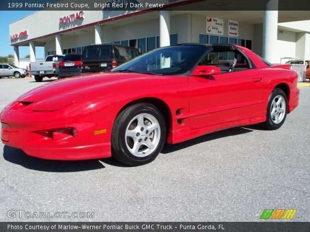 1999 Pontiac Firebird Coupe in Bright Red