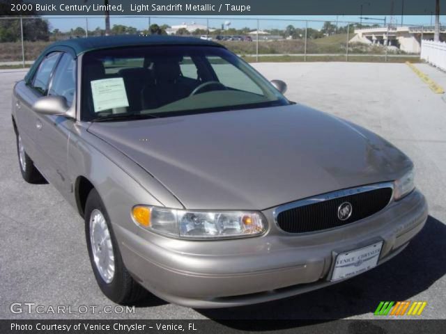 2000 Buick Century Limited in Light Sandrift Metallic