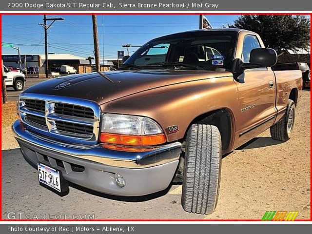 2000 Dodge Dakota SLT Regular Cab in Sierra Bronze Pearlcoat