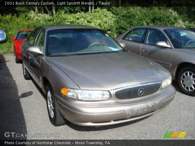 2001 Buick Century Custom in Light Sandrift Metallic