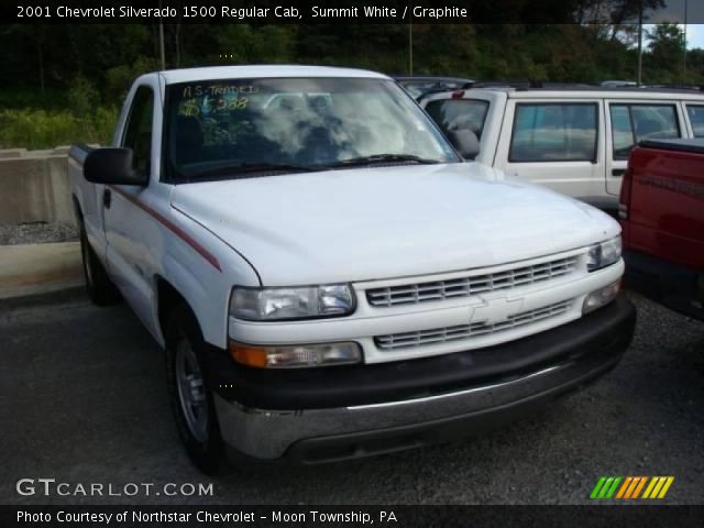 2001 Chevrolet Silverado 1500 Regular Cab in Summit White