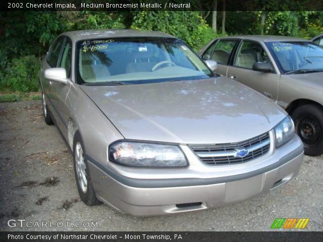 2002 Chevrolet Impala  in Medium Bronzemist Metallic