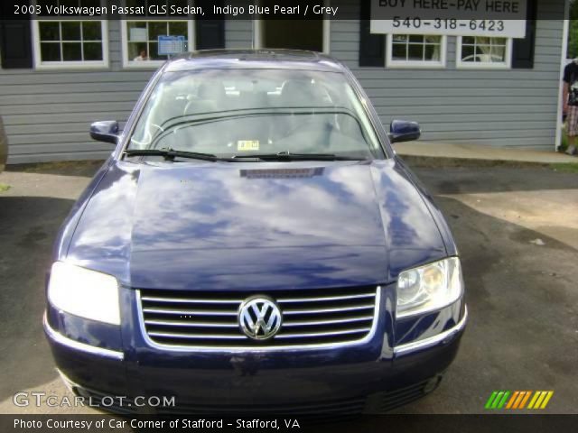 2003 Volkswagen Passat GLS Sedan in Indigo Blue Pearl