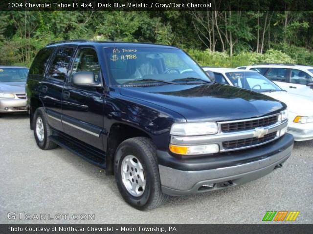 2004 Chevrolet Tahoe LS 4x4 in Dark Blue Metallic