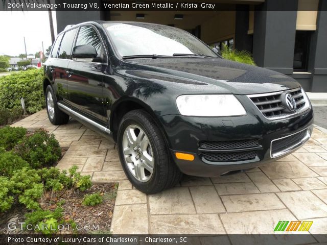 2004 Volkswagen Touareg V8 in Venetian Green Metallic