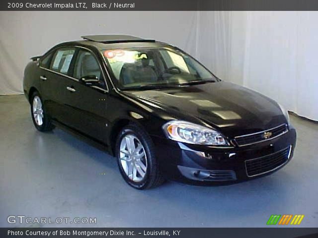 2009 Chevrolet Impala LTZ in Black