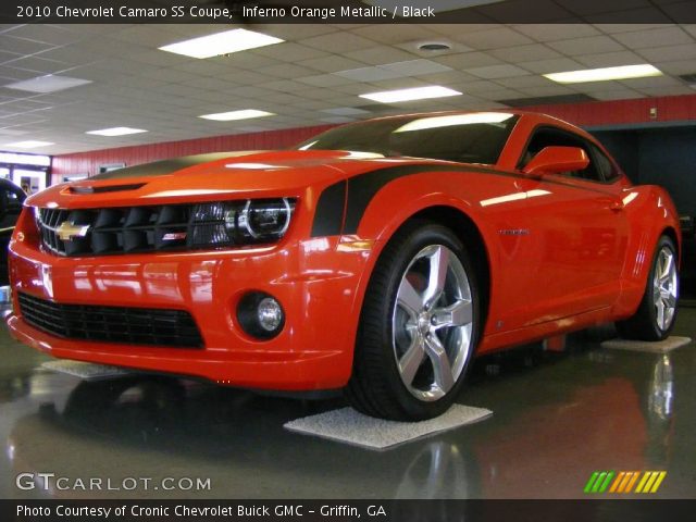 2010 Chevrolet Camaro SS Coupe in Inferno Orange Metallic
