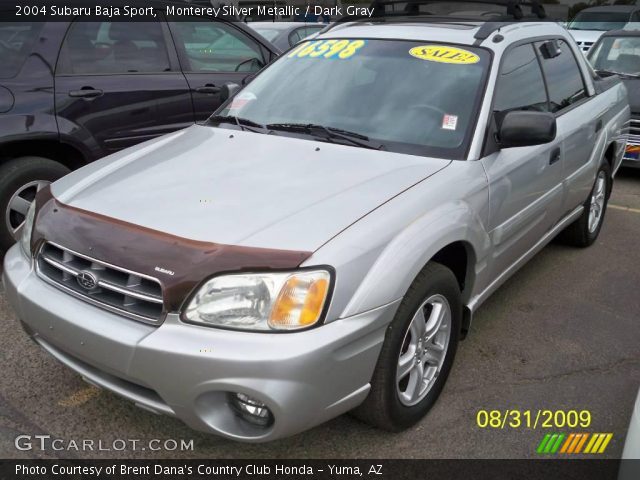 2004 Subaru Baja Sport in Monterey Silver Metallic