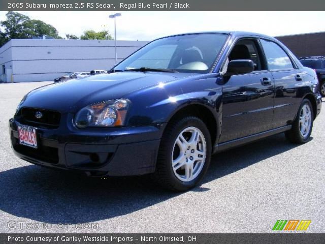 2005 Subaru Impreza 2.5 RS Sedan in Regal Blue Pearl
