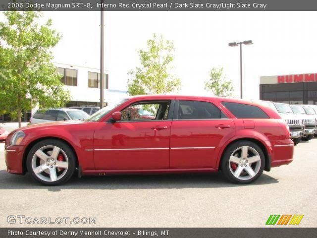 2006 Dodge Magnum SRT-8 in Inferno Red Crystal Pearl