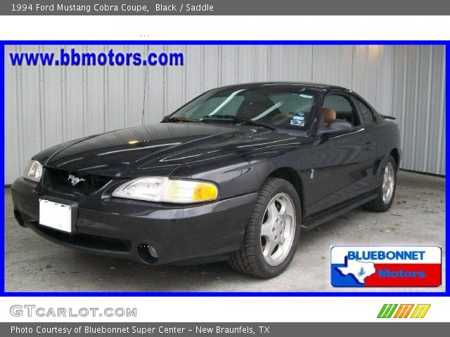 1994 Ford Mustang Cobra Coupe in Black