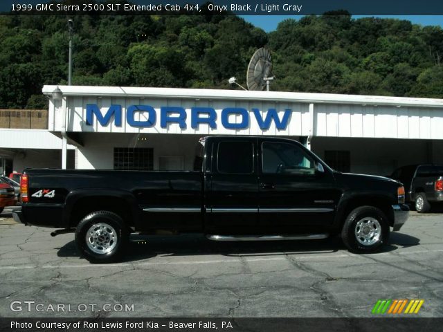 1999 GMC Sierra 2500 SLT Extended Cab 4x4 in Onyx Black