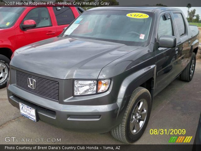 2007 Honda Ridgeline RTL in Nimbus Grey Metallic
