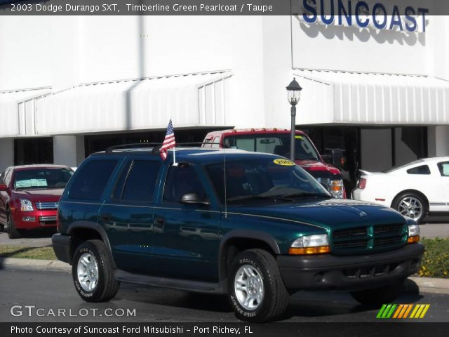 2003 Dodge Durango SXT in Timberline Green Pearlcoat