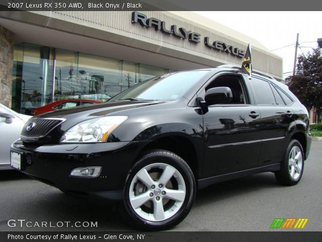 2007 Lexus RX 350 AWD in Black Onyx