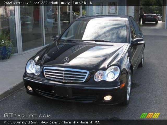 2006 Mercedes-Benz C 280 4Matic Luxury in Black