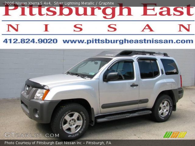 2006 Nissan Xterra S 4x4 in Silver Lightning Metallic