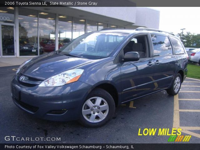 2006 Toyota Sienna LE in Slate Metallic