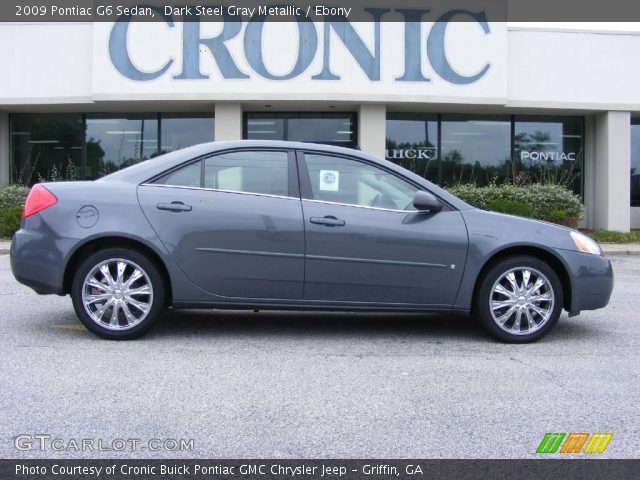 2009 Pontiac G6 Sedan in Dark Steel Gray Metallic