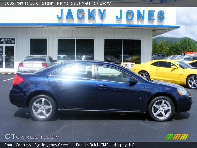 2009 Pontiac G6 GT Sedan in Midnight Blue Metallic