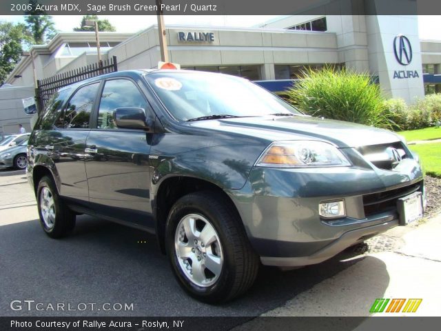 2006 Acura MDX  in Sage Brush Green Pearl