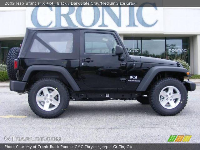 2009 Jeep Wrangler X 4x4 in Black