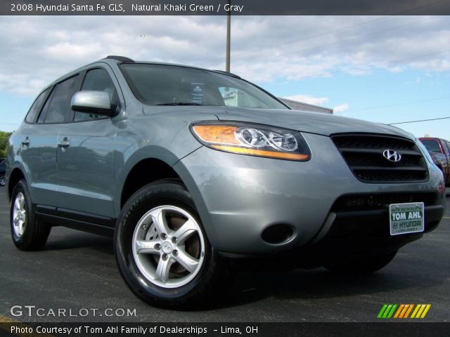 2008 Hyundai Santa Fe GLS in Natural Khaki Green