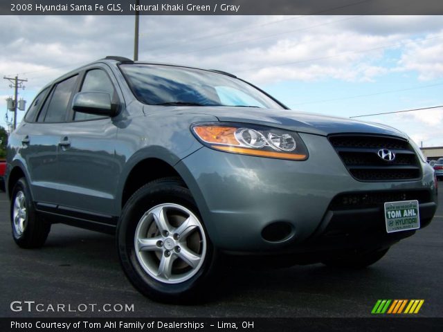2008 Hyundai Santa Fe GLS in Natural Khaki Green