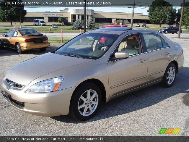 2004 Honda Accord EX V6 Sedan in Desert Mist Metallic