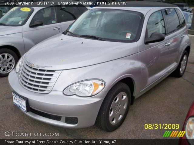 2009 Chrysler PT Cruiser LX in Bright Silver Metallic