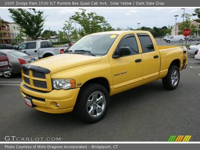 2005 Dodge Ram 1500 SLT Rumble Bee Quad Cab 4x4 in Solar Yellow