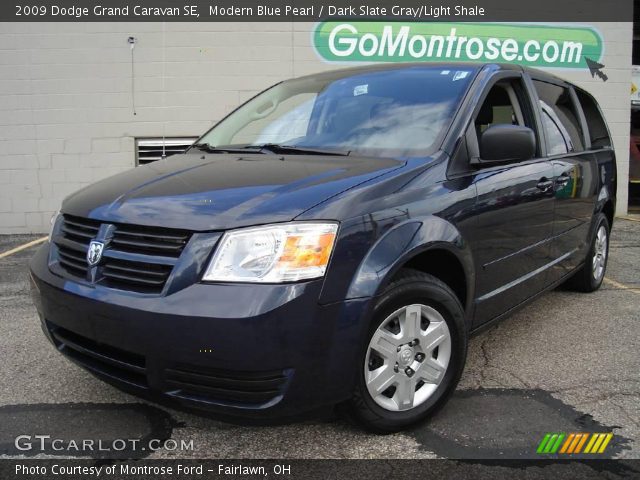 2009 Dodge Grand Caravan SE in Modern Blue Pearl