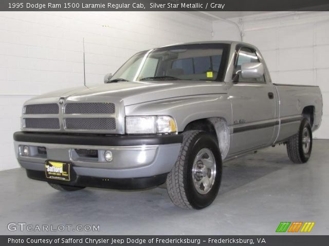 1995 Dodge Ram 1500 Laramie Regular Cab in Silver Star Metallic
