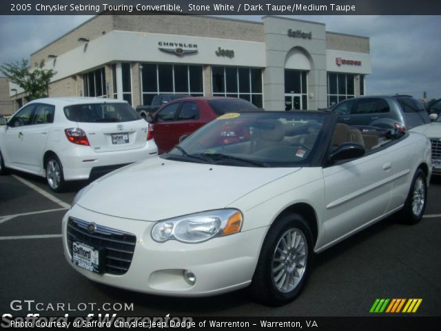 2005 Chrysler Sebring Touring Convertible in Stone White