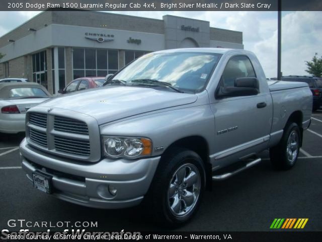 2005 Dodge Ram 1500 Laramie Regular Cab 4x4 in Bright Silver Metallic