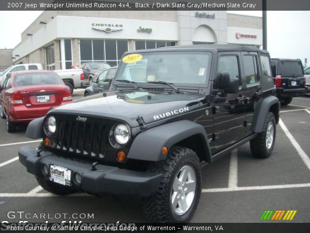 2007 Jeep Wrangler Unlimited Rubicon 4x4 in Black