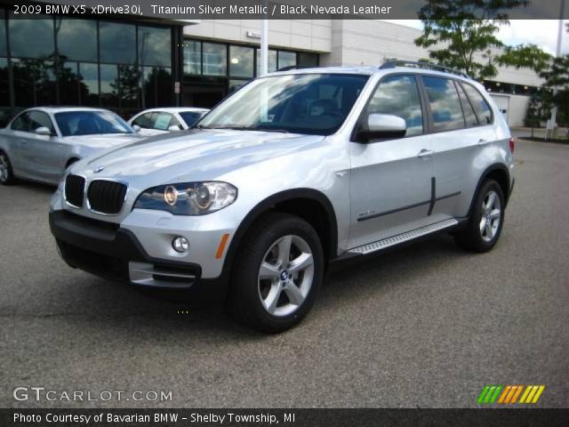 2009 BMW X5 xDrive30i in Titanium Silver Metallic
