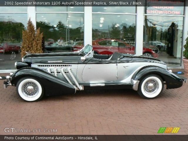 2002 Speedster Motorcars 1936 Auburn Speedster Replica  in Silver/Black