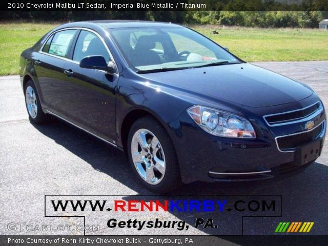 2010 Chevrolet Malibu LT Sedan in Imperial Blue Metallic