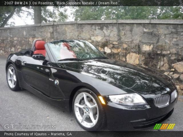 2007 BMW Z4 3.0si Roadster in Black Sapphire Metallic
