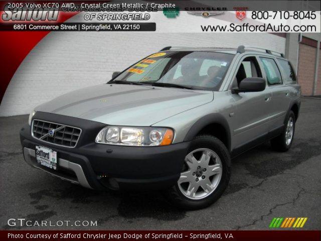 2005 Volvo XC70 AWD in Crystal Green Metallic