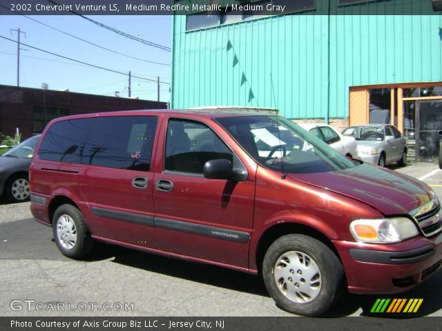 2002 Chevrolet Venture LS in Medium Redfire Metallic