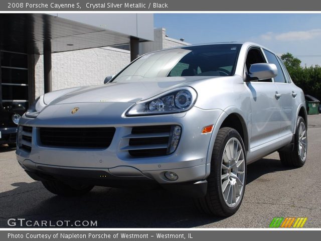 2008 Porsche Cayenne S in Crystal Silver Metallic