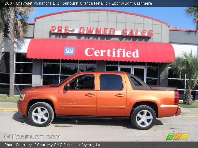2007 Chevrolet Avalanche LTZ in Sunburst Orange Metallic
