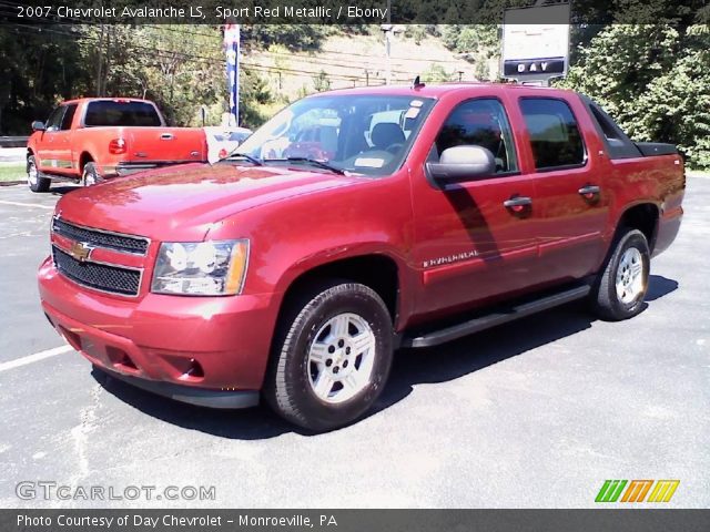 2007 Chevrolet Avalanche LS in Sport Red Metallic